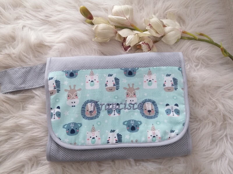 Bolsa porta tudo animais em festa