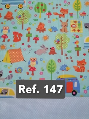 Mochila raposinhas no bosque Mochila raposinhas no bosque