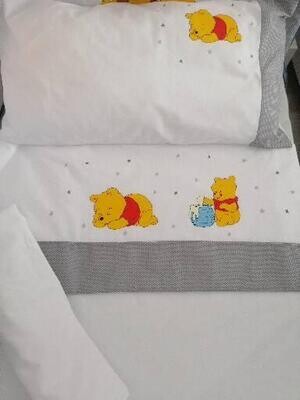 Lençóis bebé winnie the pooh