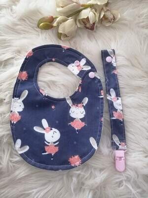 Babete coelhinha bailarina Babete coelhinha bailarina