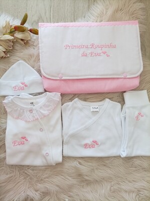 Conjunto primeira roupinha K&B