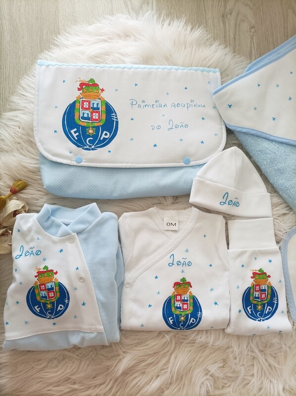 Conjunto primeira roupinha F. C. PORTO