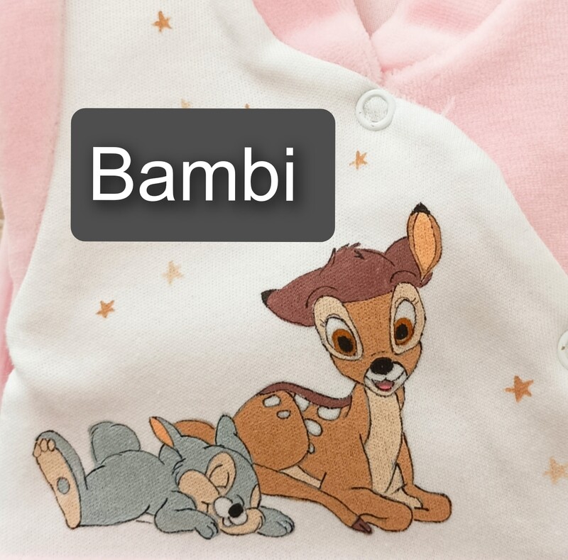Conjunto primeira roupinha bambi
