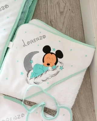 Toalha de banho mickey (MN)