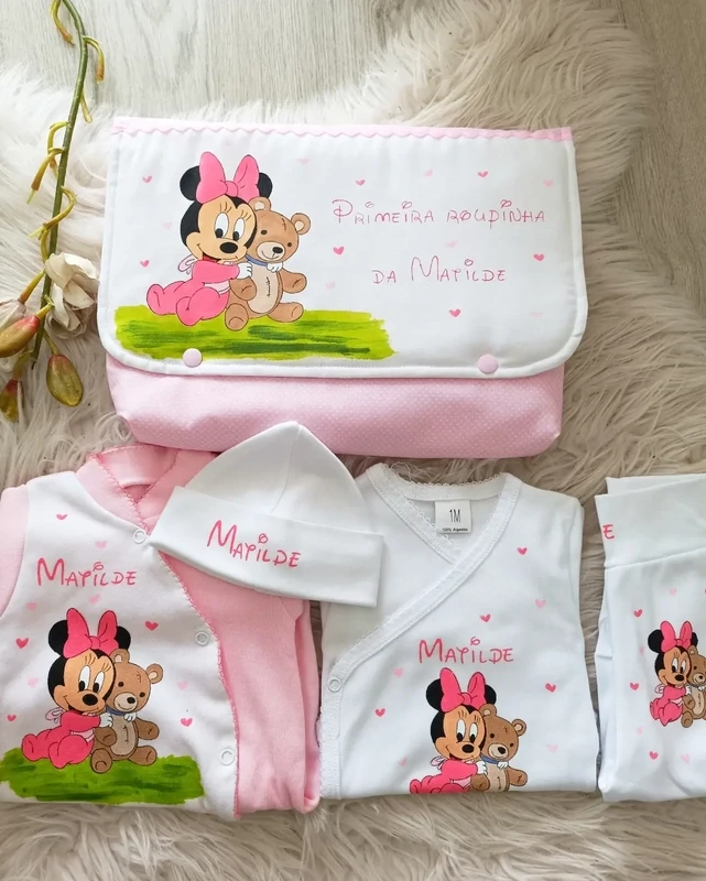 Conjunto primeira roupinha minnie (S)