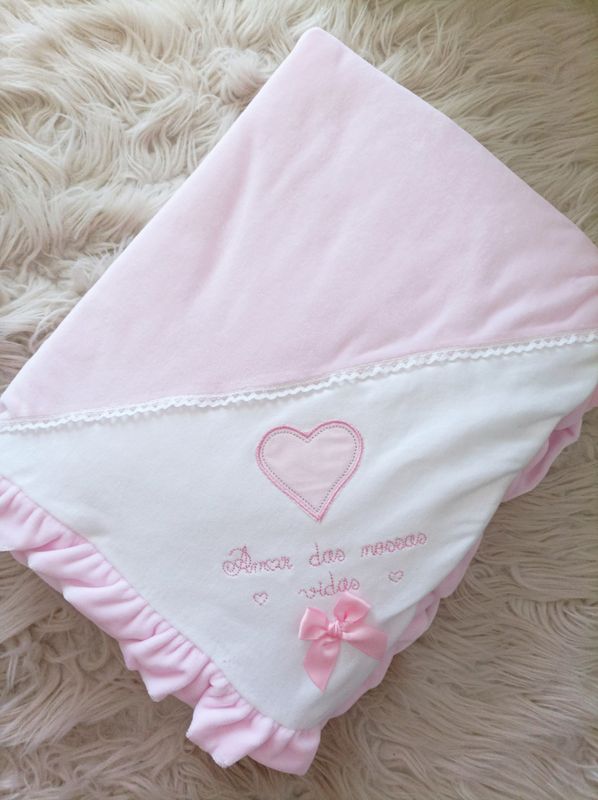 Mantinha veludo amor das nossas vidas