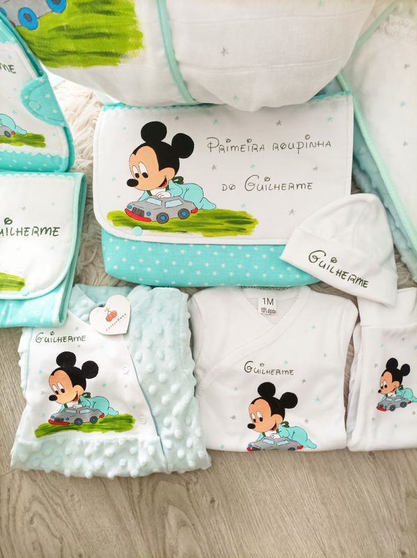 Conjunto primeira roupinha mickey (A)