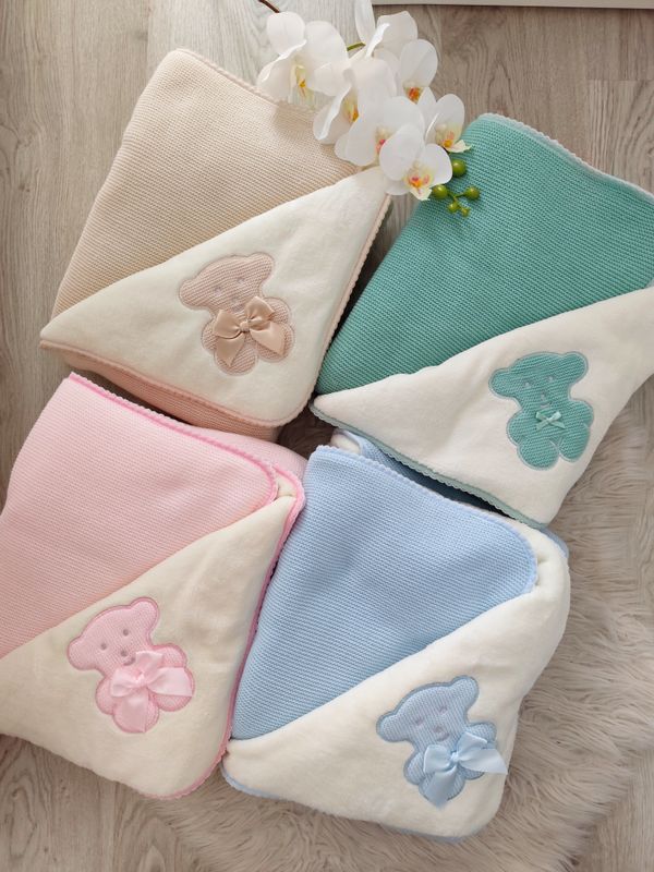 Mantinhas com ursinho