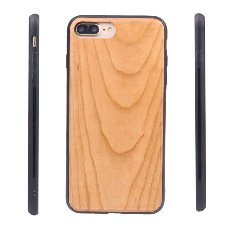 iPhone 7 Plus, iPhone 8 Plus, iPhone 6 Plus Cherry Wood Case