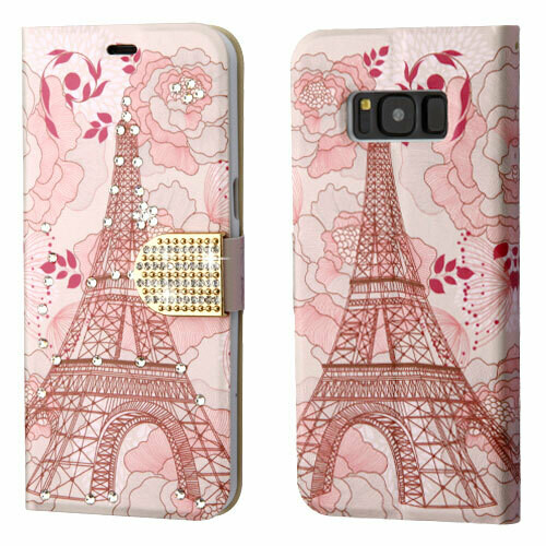 Galaxy S8 Wallet Case - Eiffel Tower