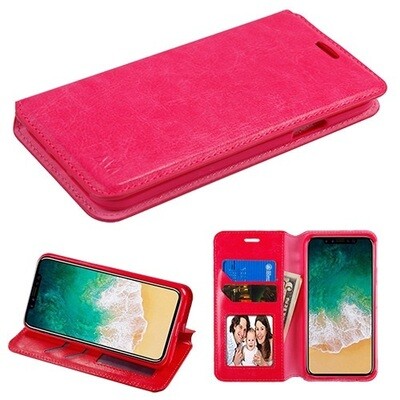 iPhone XS/iPhone X Hot Pink MyJacket Wallet Element Series