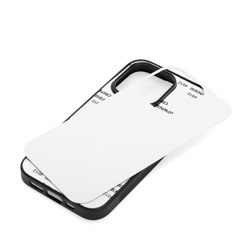 iPhone 15 6.1" - Sublimation Case TPU BLACK