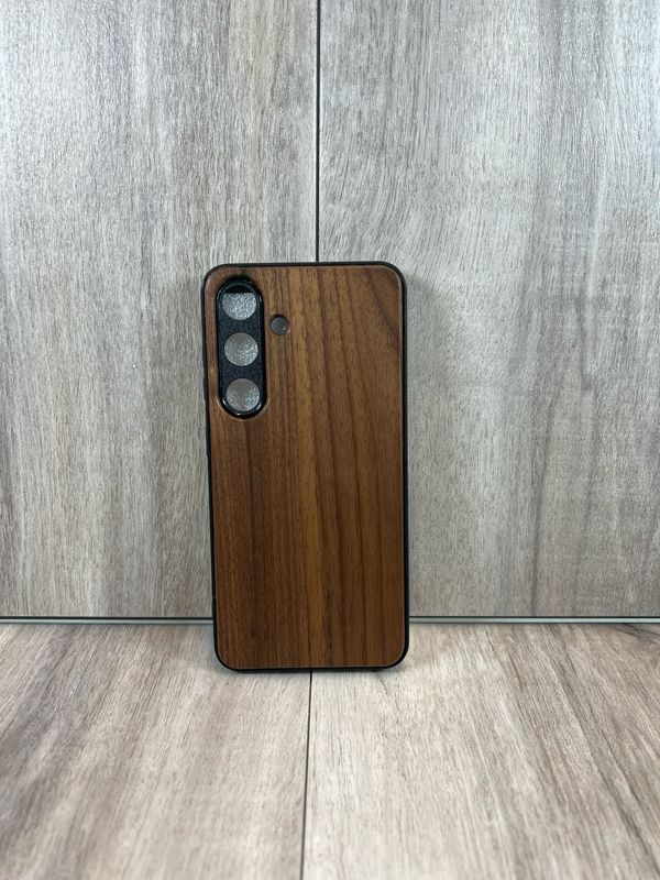 Galaxy S24/S25 Walnut Case