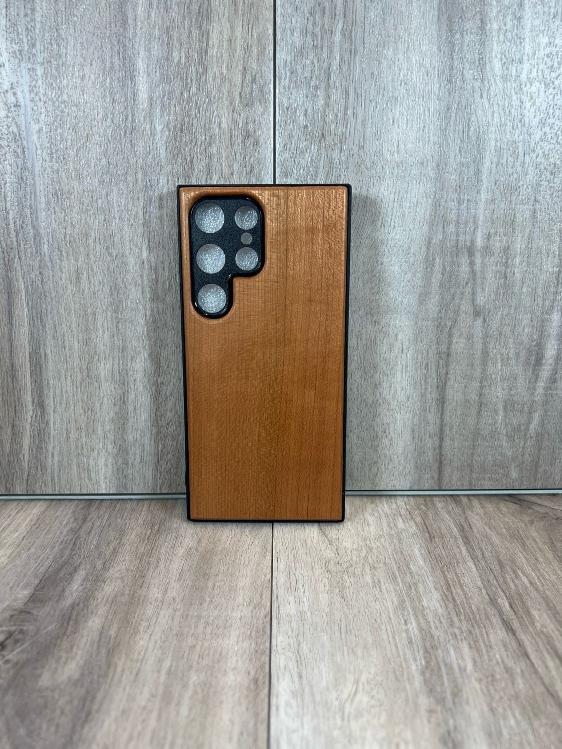 Galaxy S24 Ultra Cherry Wood Case