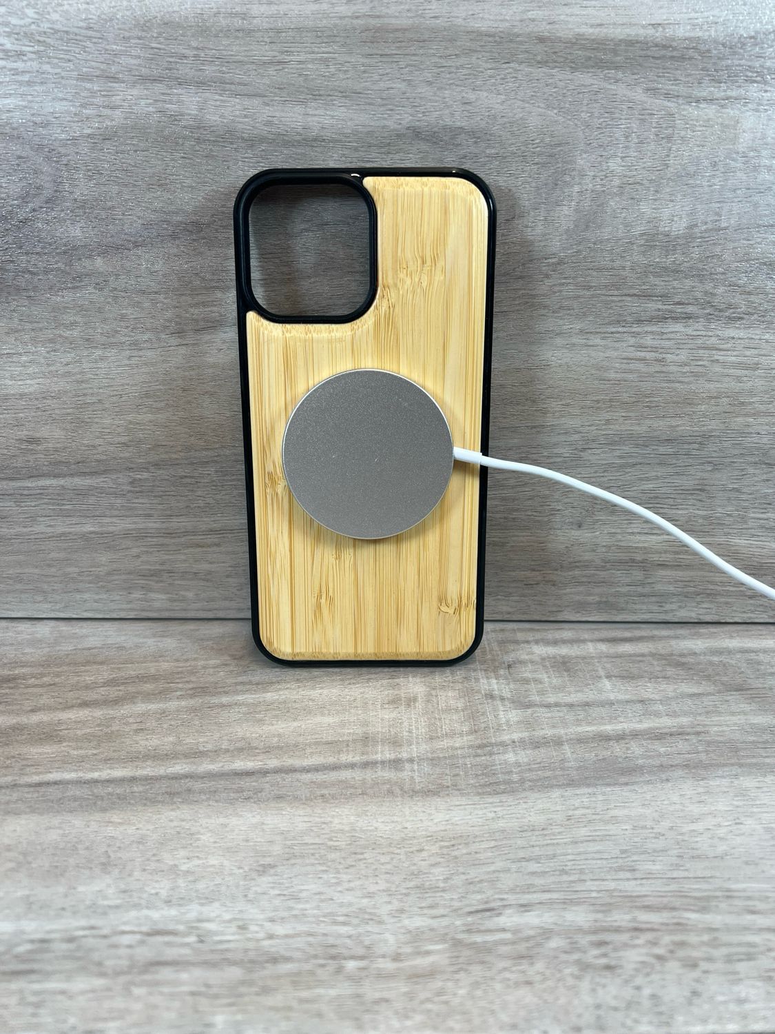 iPhone 13 Pro Max/12 Pro Max (6.7&quot;) MAGSAFE Bamboo Case