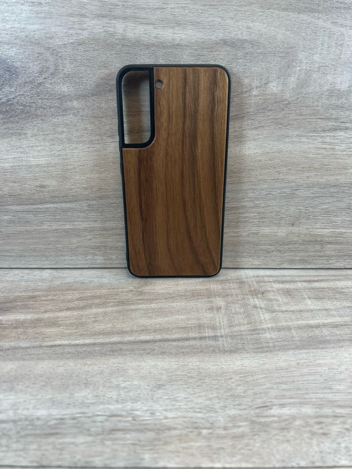 Galaxy S22 Plus Walnut Case OPEN CAMERA