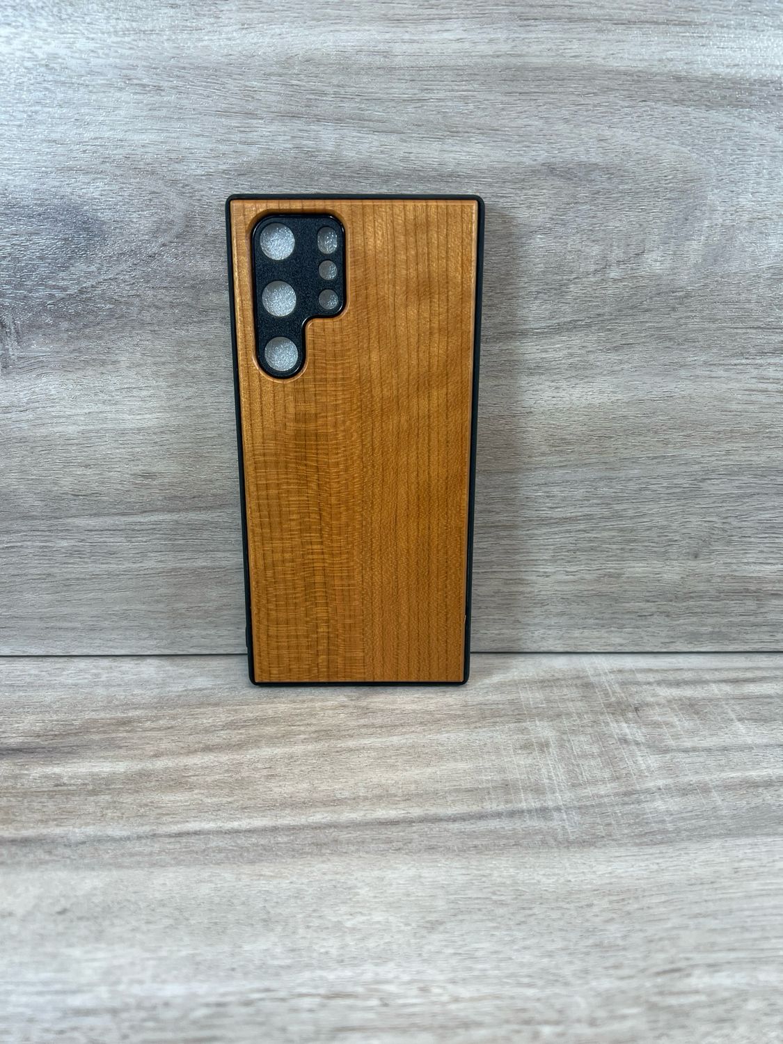 Galaxy S22 Ultra Cherry Wood Case