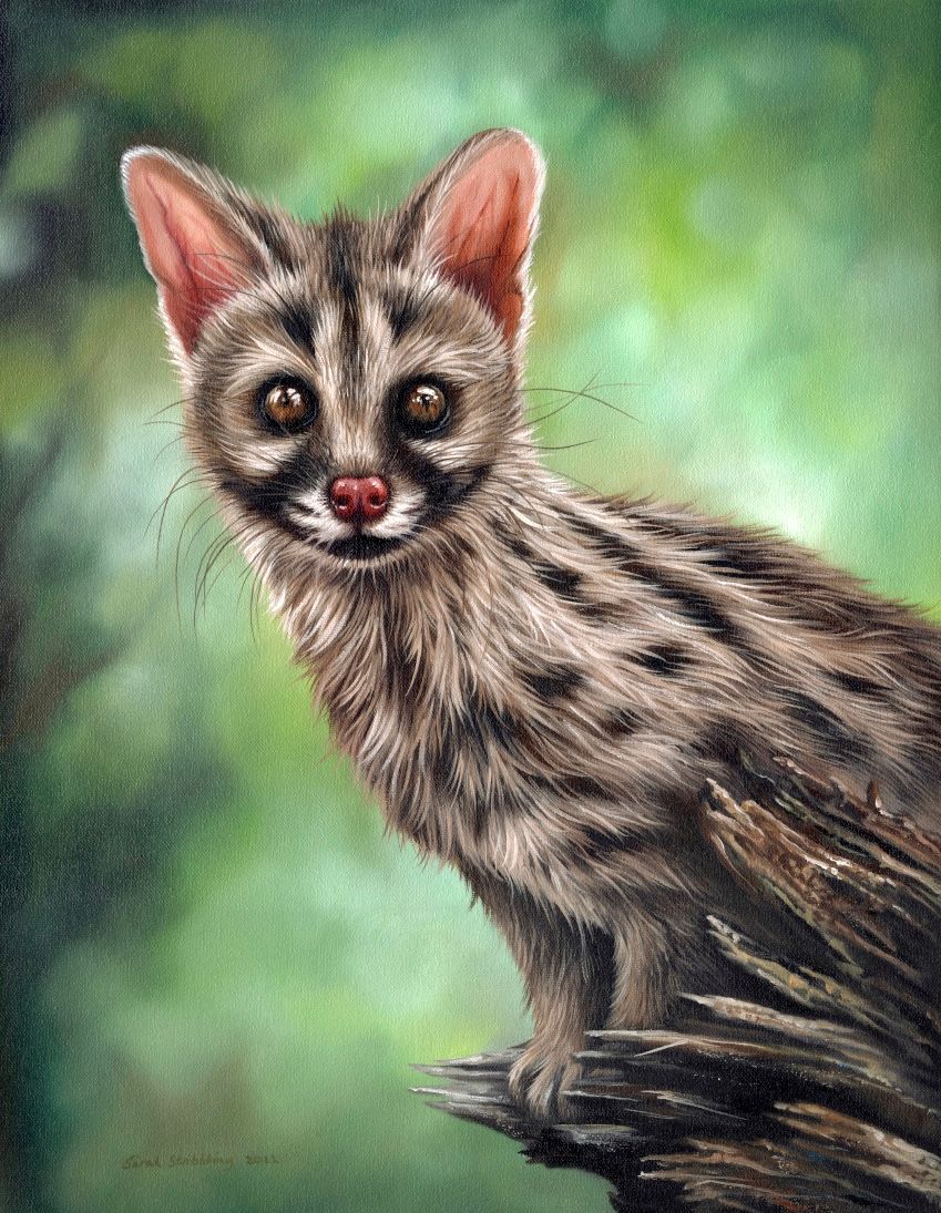 Genet Original oil painting *SALE*