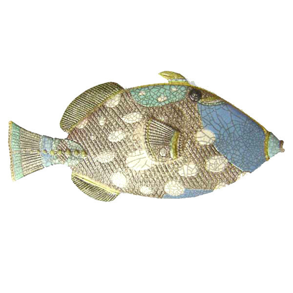 Trigger fish Y Glazed Hanging