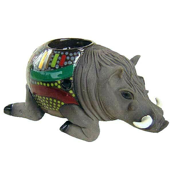 Warthog Candle Holder