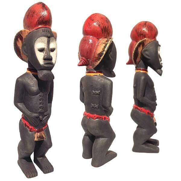 Baule Figure, Colour: red