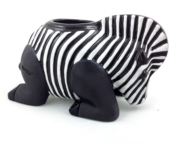 Zebra Candle holder