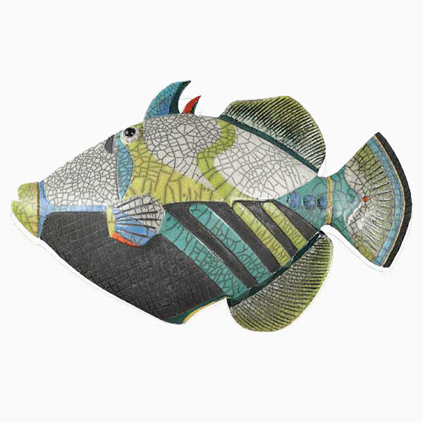 Fish Picasso (Large) wall mounted