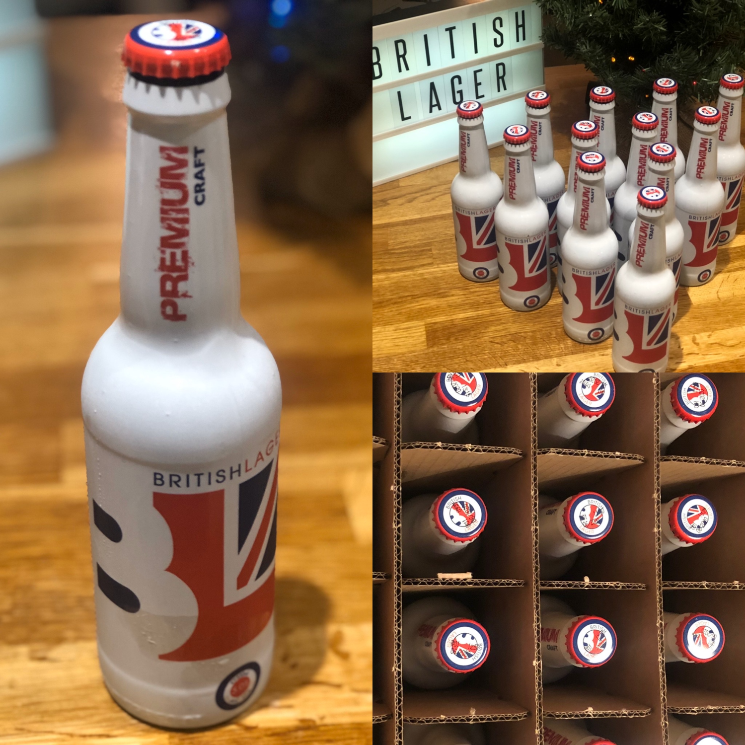 BritishLager 12 x 330ml Bottles