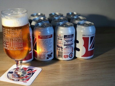 Queens Jubilee Special, BritishLager 24 x 330ml cans £30.00 reduced from £36.00