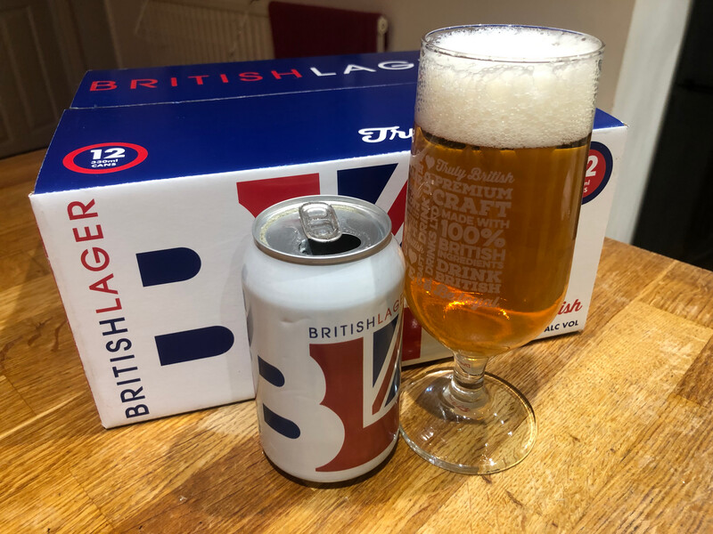 BritishLager 12 x 330ml Cans