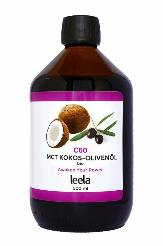 C60 MCT Coconut Olive Oil organic  500ml