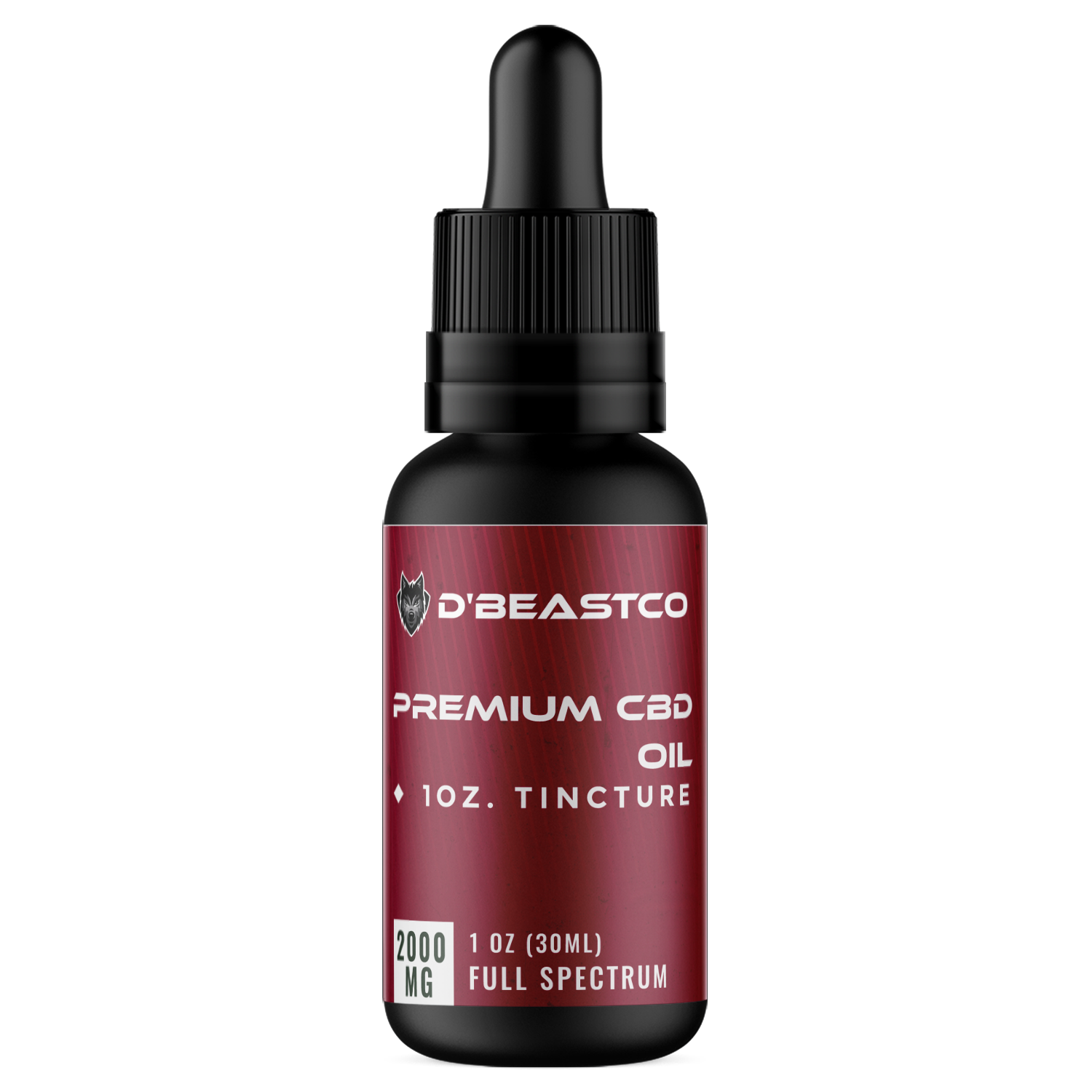 dBeastco Premium Full-Spectrum Oil 2000mg