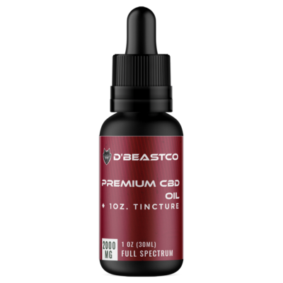 dBeastco Premium Full-Spectrum Oil 2000mg