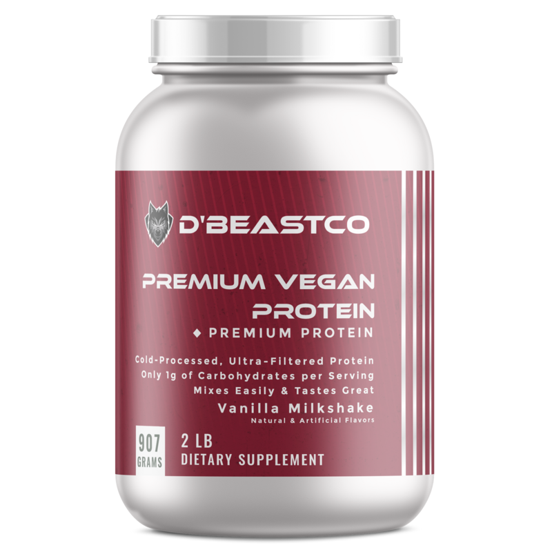 dBeastco Premium Vegan Protein - Vanilla