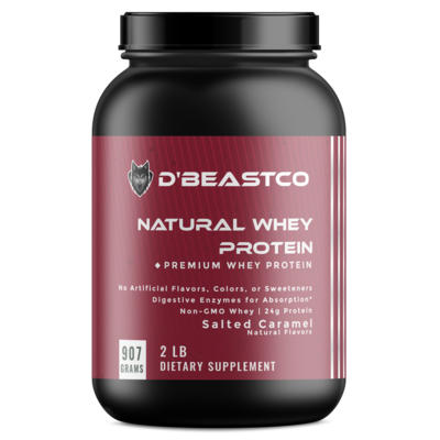 dBeastco Whey Protein - Salted Caramel