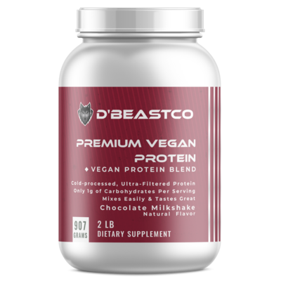dBeastco Premium Vegan Protein - Chocolate
