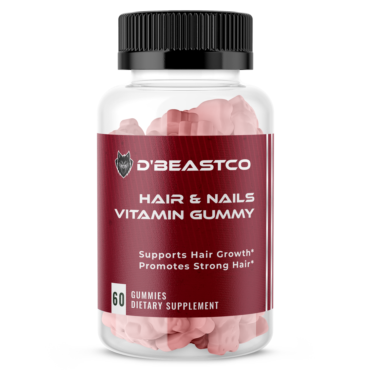 dBeastco Hair &amp; Nail Vitamin Gummy