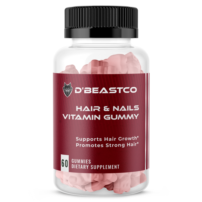 dBeastco Hair &amp; Nail Vitamin Gummy