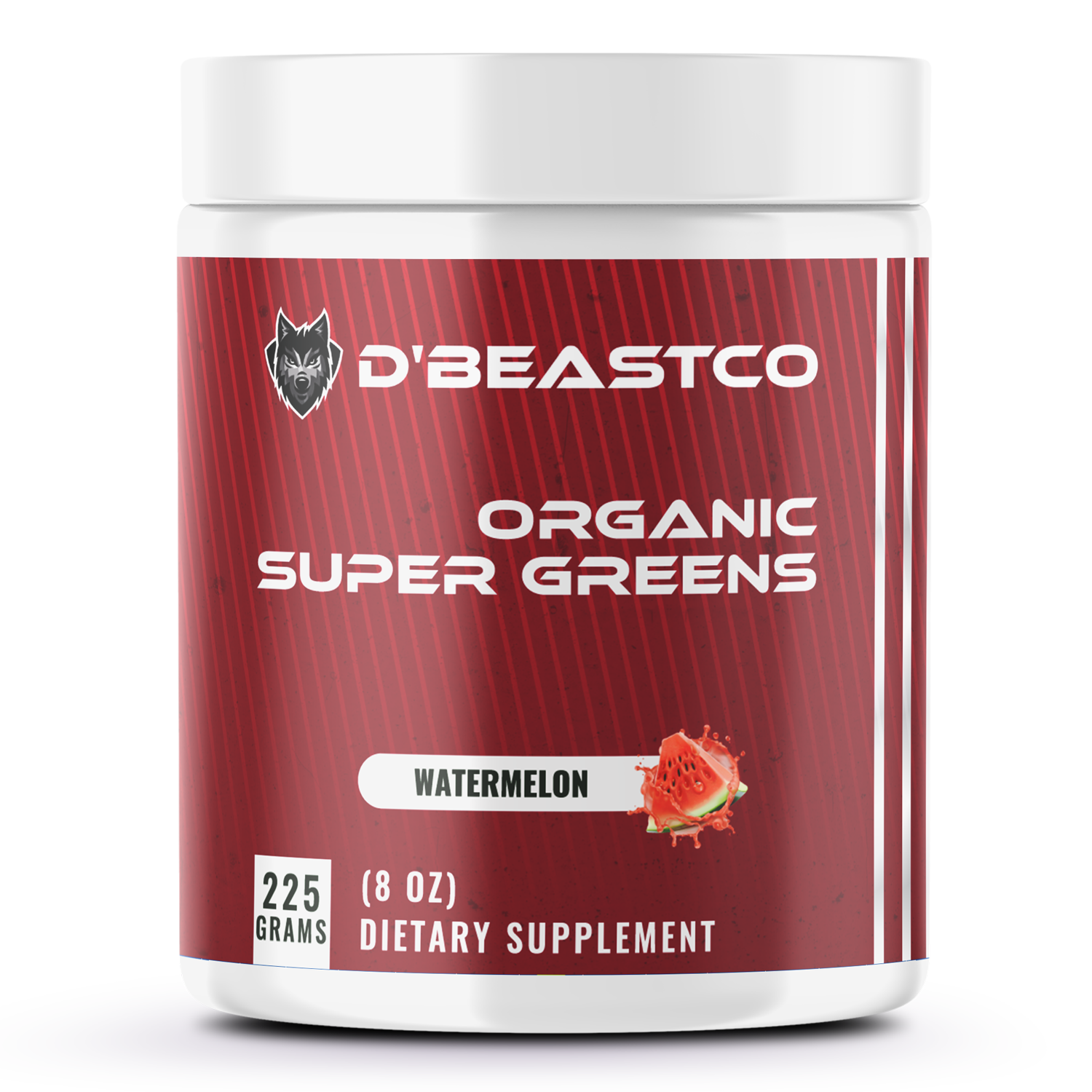 dBeastco Organic Super Greens - Watermelon