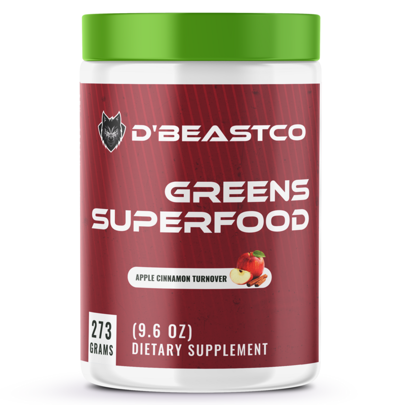 dBeastco Green Superfood Apple Cinnamon