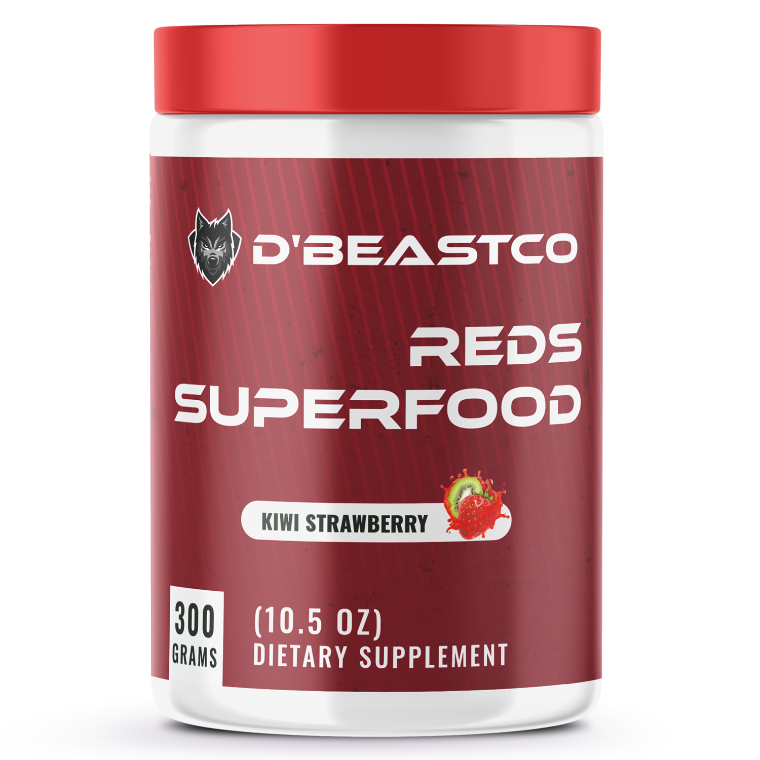 dBeastco Red Superfood - Kiwi Strawberry