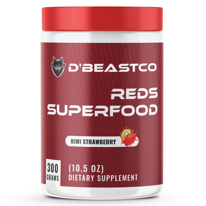 dBeastco Red Superfood - Kiwi Strawberry
