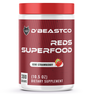 dBeastco Red Superfood - Kiwi Strawberry
