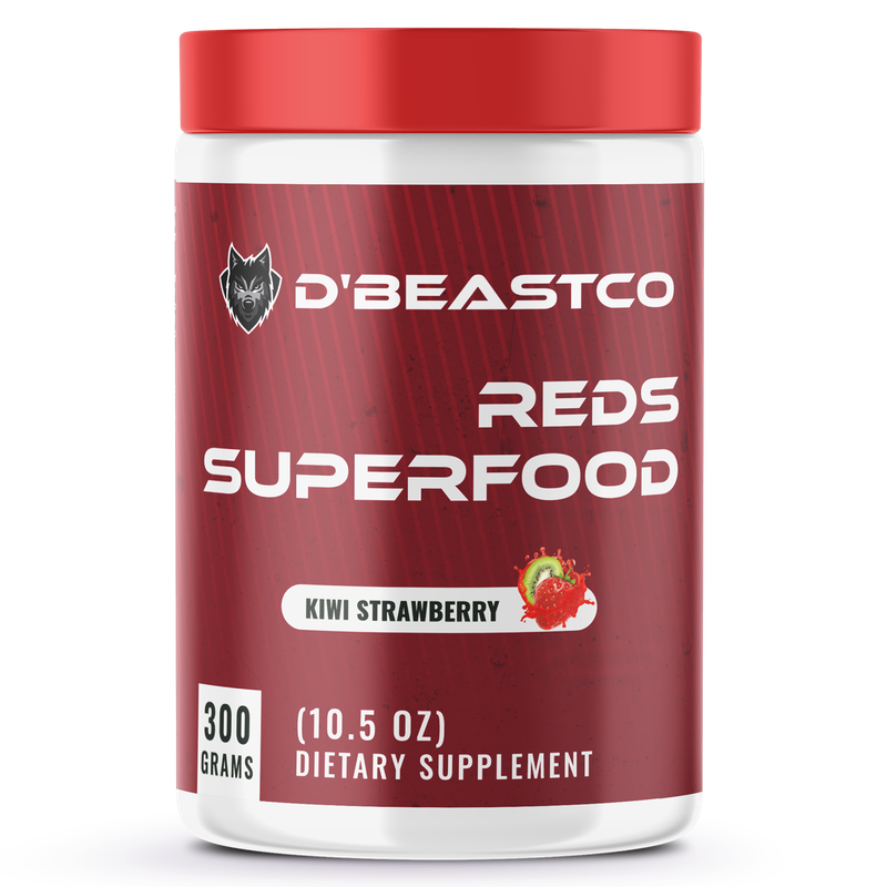 dBeastco Red Superfood - Kiwi Strawberry