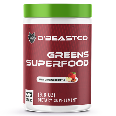 dBeastco Green Superfood Apple Cinnamon