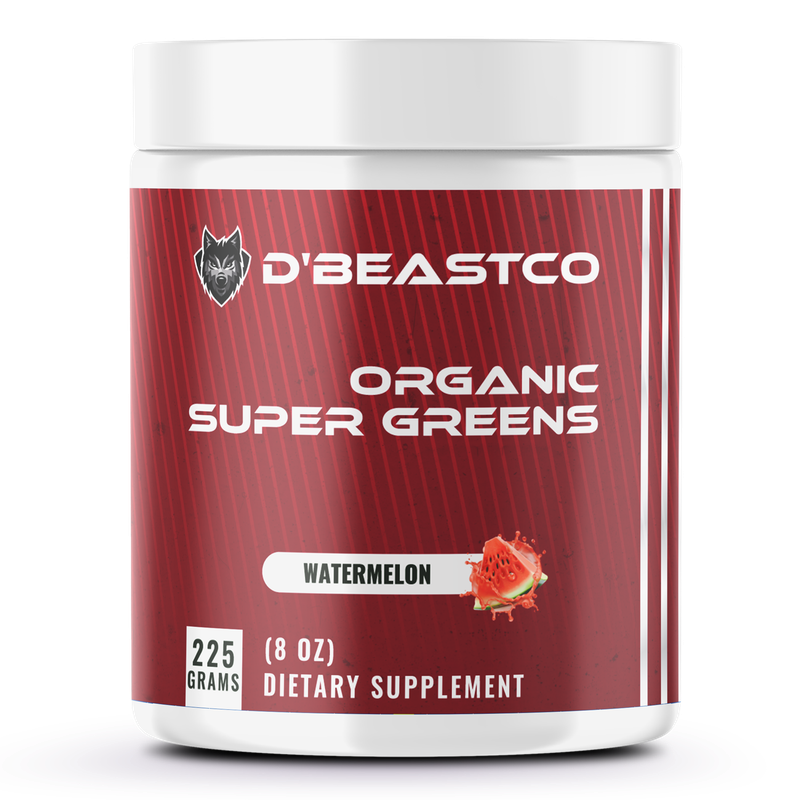 dBeastco Organic Super Greens - Watermelon