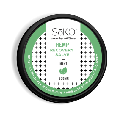 Soko Hemp CBD Recovery Mint Topical Soko Hemp CBD Recovery Mint Topical