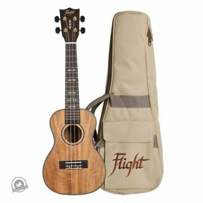 Flight: DUC450 Mango-Wood Concert Ukulele With Bag (With Bag)