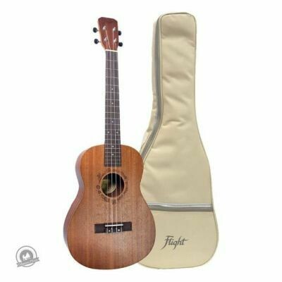 Flight: NUB310 Sapele Baritone Ukulele With Bag (With Bag)