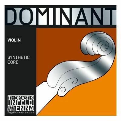 Dominant Violin E 1/2 Chrome Steel Loop End*R